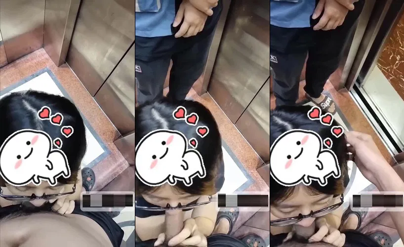 phim sex viétub Em sgbb bú mút trong thang máy thì có người lạ vô