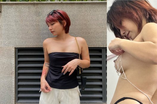 sex xăm trổ Bà cô dâm đãng dạy hai đứa cháu mới lớn làm tình