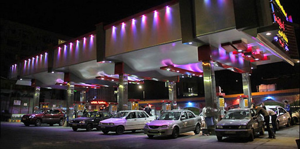 تعداد پمپ بنزین های شهر تهران‎